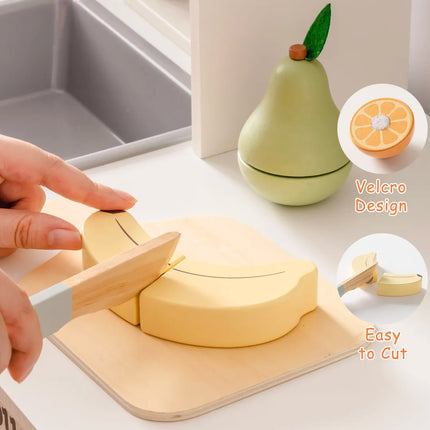 Wooden Childs Play Food Set - Fruit