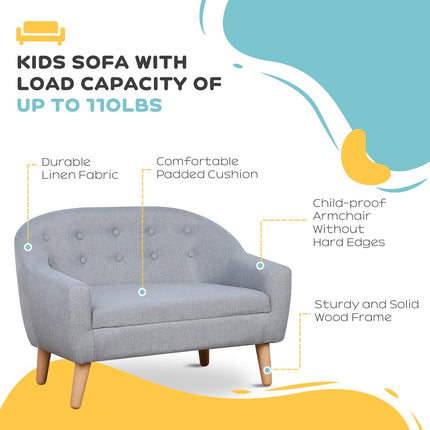 2-Seat Kids Sofa