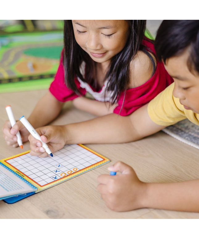 Game On! Wipe-Off Activity Pad - On the Go Travel Activity