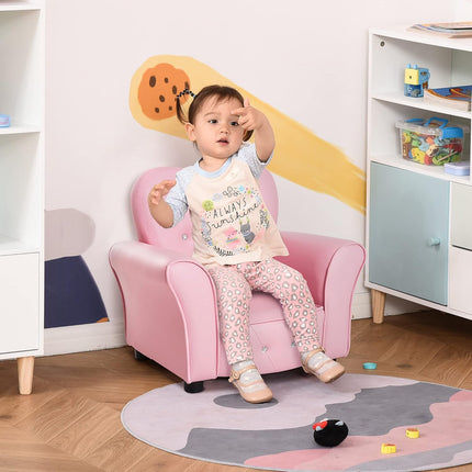 Tufted Upholstered Sofa Chair Princess Couch