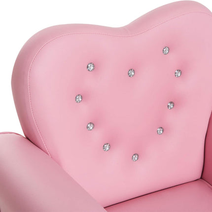 Tufted Upholstered Sofa Chair Princess Couch