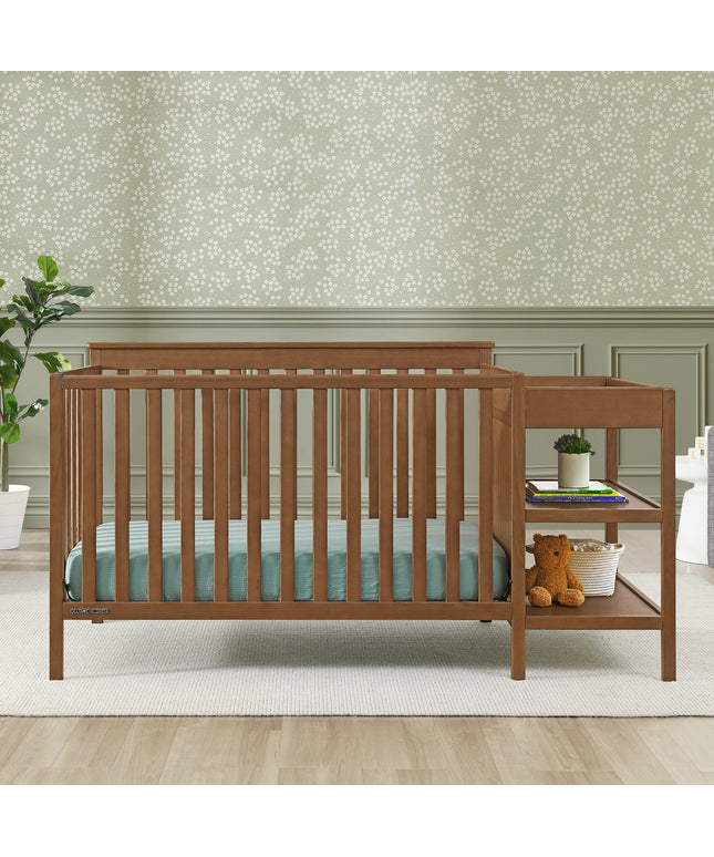 Ellie 5-in-1 Convertible Crib and Changer