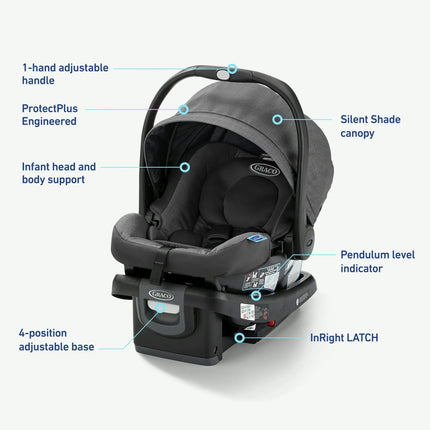 SnugRide 35 DLX Infant Car Seat - Astaire