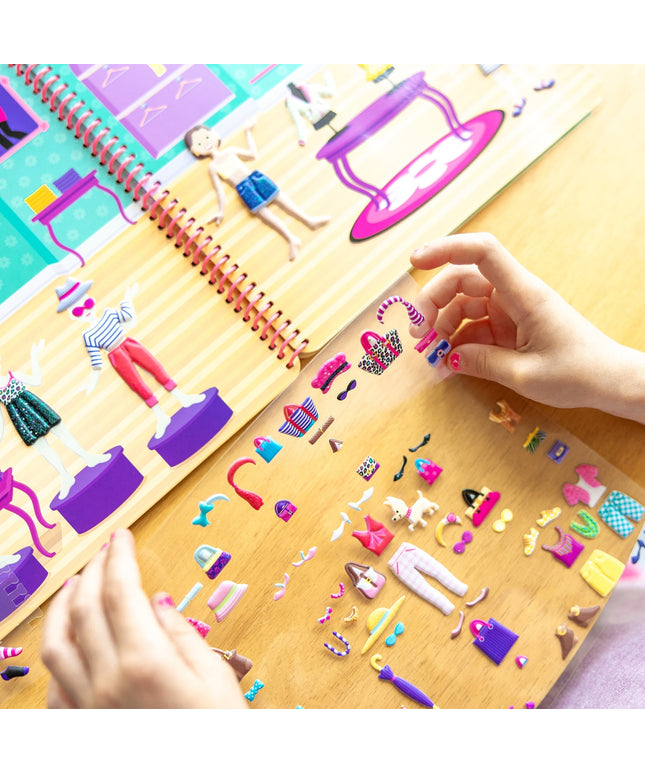 Puffy Sticker Activity Book - Day of Glamour