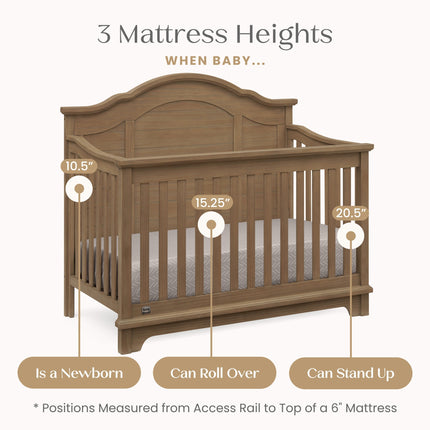 Asher 6-in-1 Convertible Crib