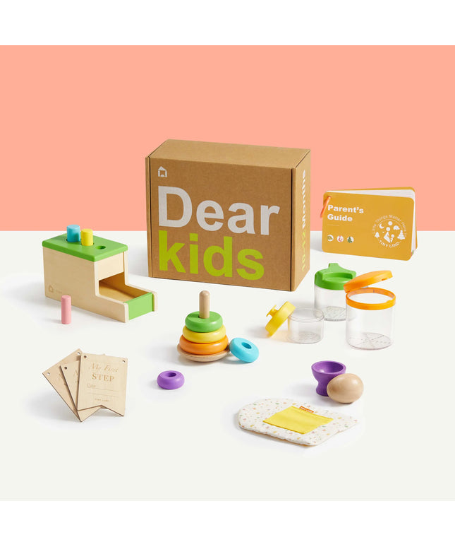Tiny Land® Montessori Toys Set for Infants (10-12 Month)