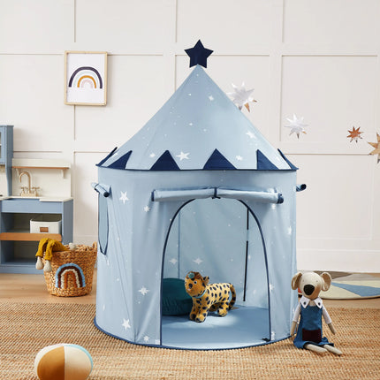 Tiny Land® Kids Tent – Starry Blue Indoor Tent for Toddlers