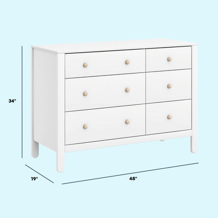 Marisol 6-Drawer Dresser
