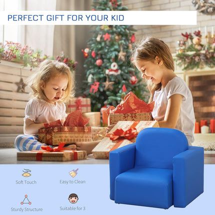 2-in-1 Multifunctional Kids Sofa Convertible