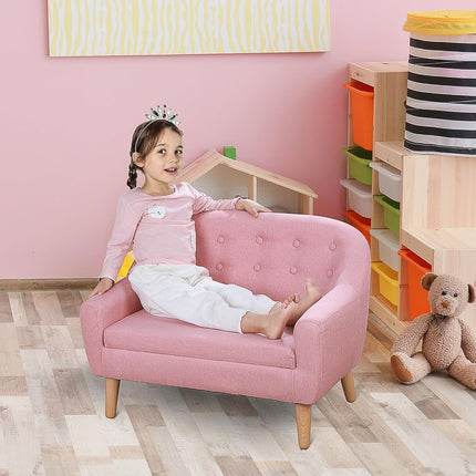 2-Seat Kids Sofa, Toddler Sofa Couch