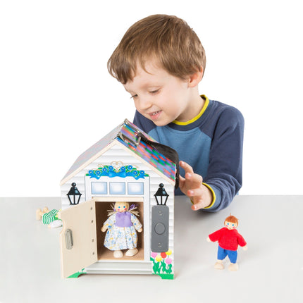 Wooden Doorbell House