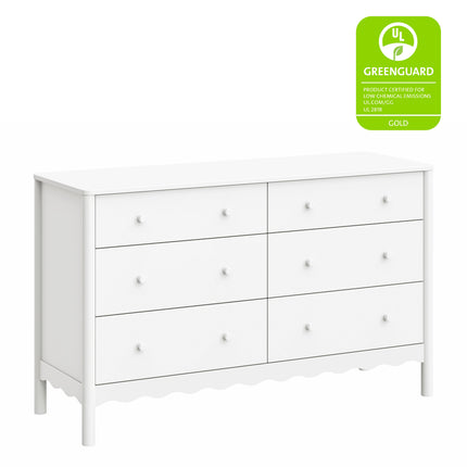 Swell 6-Drawer Assembled Dresser