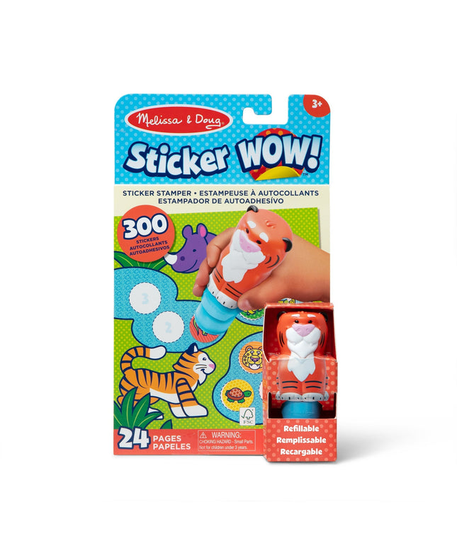 Sticker WOW!™ Activity Pad & Sticker Stamper - Tiger