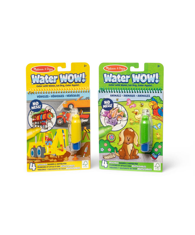 Water WOW! 2-Pack – Animals, Vehicles