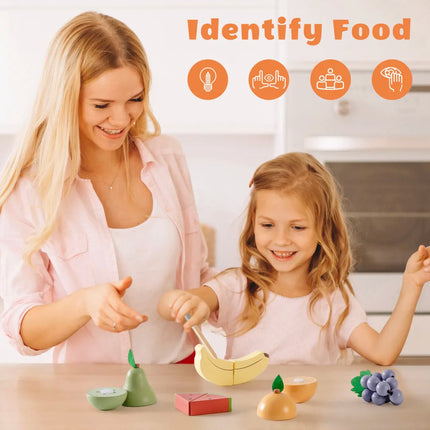 Wooden Childs Play Food Set - Fruit