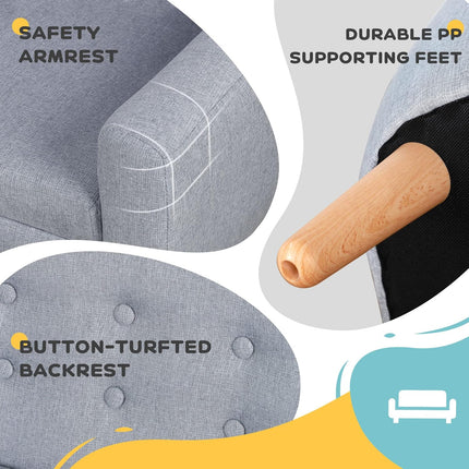 2-Seat Kids Sofa