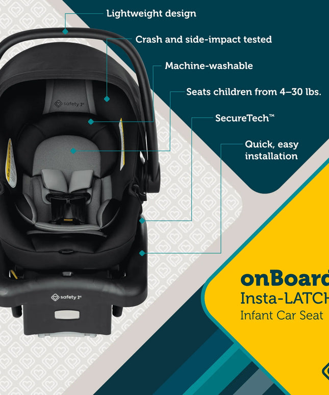 OnBoard Insta-LATCH Infant Car Seat - Cowbird