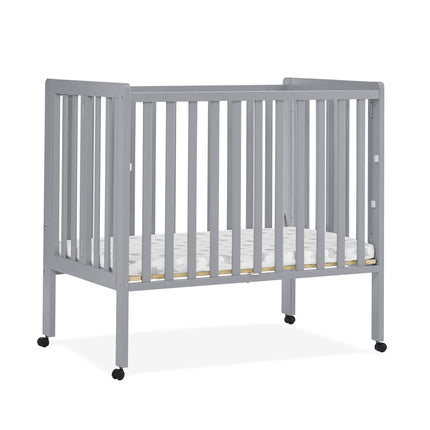 Lee Portable Folding Mini Crib with 1.5-Inch Mattress