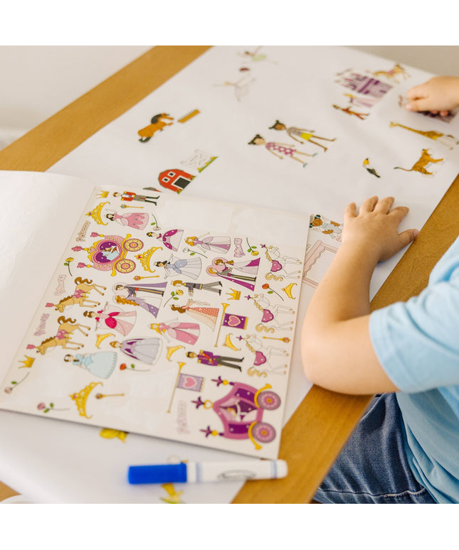 Sticker Collection - Princesses, Tea Party, Animals, and More