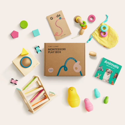 Tiny Land® Montessori Toys Set for Toddlers (16-18 Month)