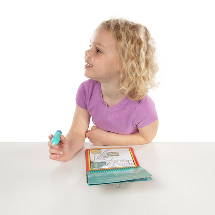 Water Wow! Occupations - Water Reveal Pad On the Go Travel Activity