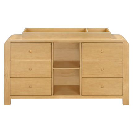TipToe 6-Drawer Assembled Dresser with Cubbies