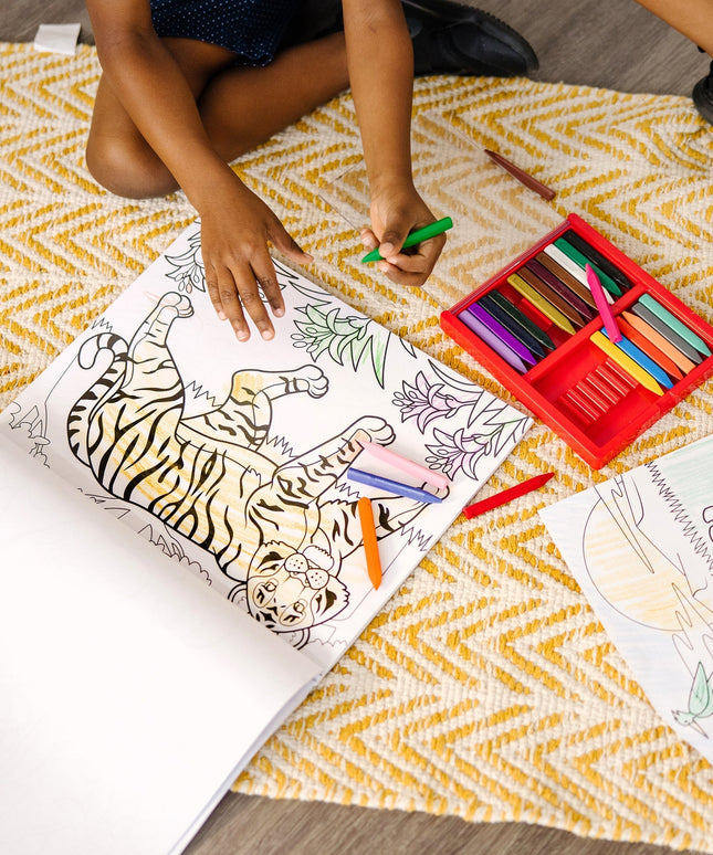 Coloring Pad 3-Pack: Animals, Vehicles, Multi-Theme