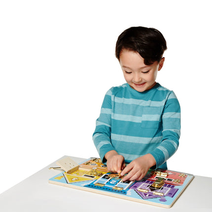Wooden Latches Board