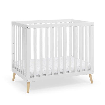 Essex Convertible Mini Baby Crib with 2.75-Inch Mattress, Greenguard Gold Certified