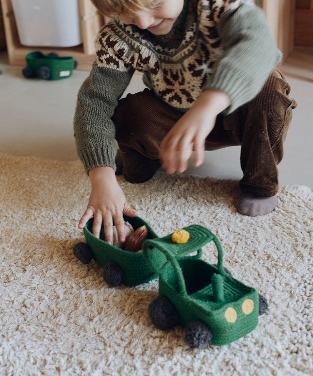 Tractor Basket Toy