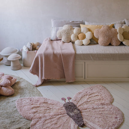 Baby Butterfly Washable Animal Rug