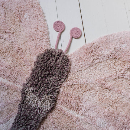 Baby Butterfly Washable Animal Rug