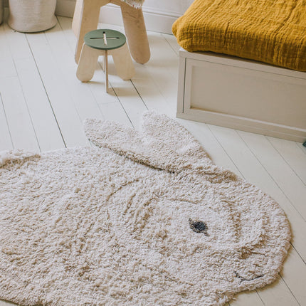 Bunny Washable Animal Rug