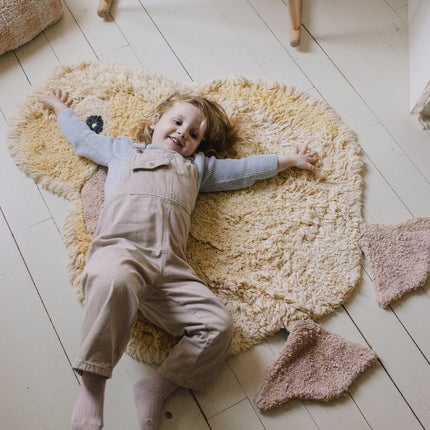 Ducky Washable Animal Rug