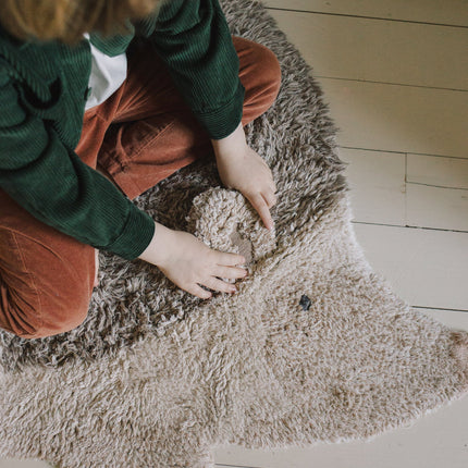 Hedgehog Washable Animal Rug