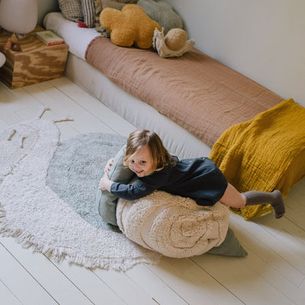 Snail Washable Animal Rug