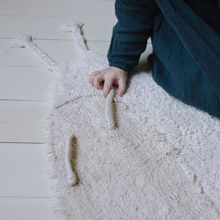 Snail Washable Animal Rug