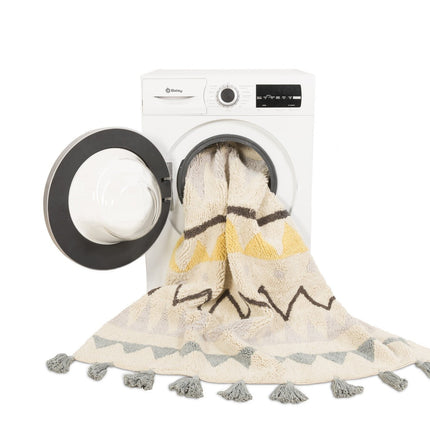 Azteca Natural Washable Rug