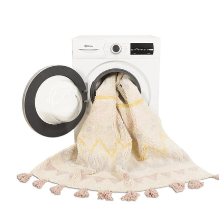 Azteca Natural Washable Rug