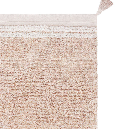Bloom Washable Rug - Rose