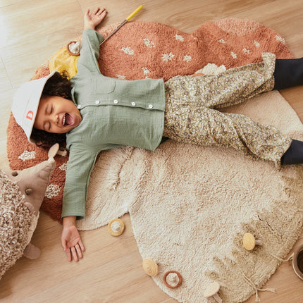 Boletus Mushroom Washable Rug