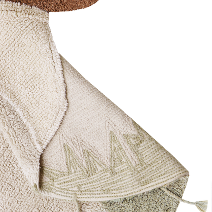 Boletus Mushroom Washable Rug