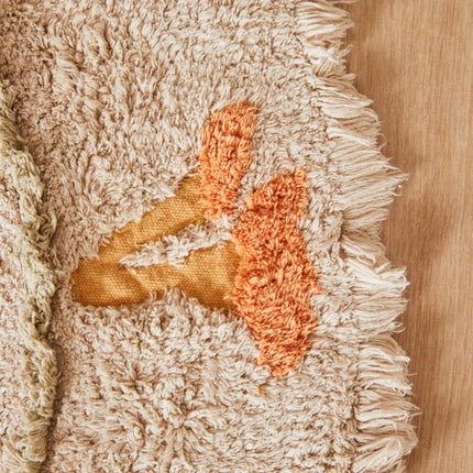 Chanterelle Mushroom Washable Rug