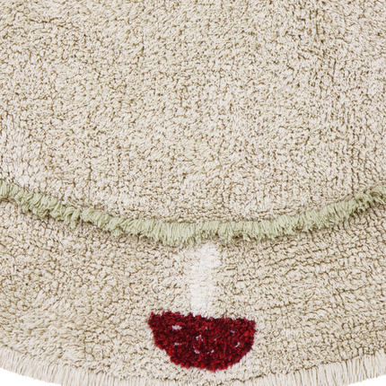 Chanterelle Mushroom Washable Rug