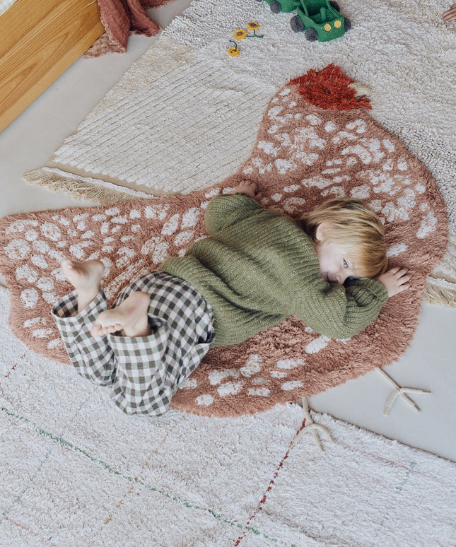 Chicken Washable Rug