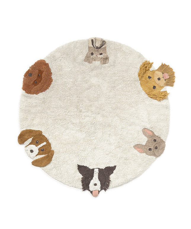 Dogs Washable Rug
