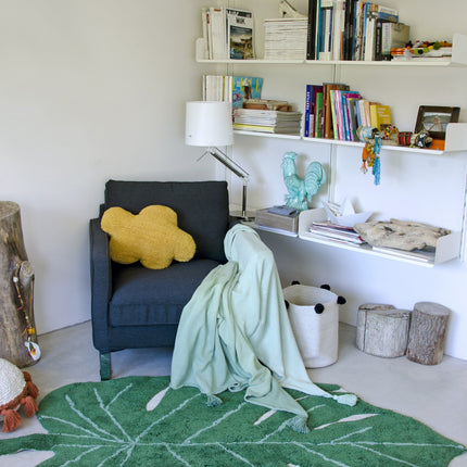 Monstera Leaf Washable Rug