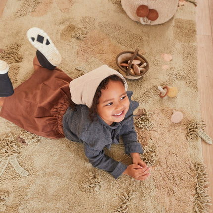 Mushroom Forest Washable Play Rug