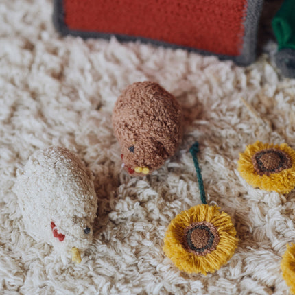 Farm Fields Washable Play Rug