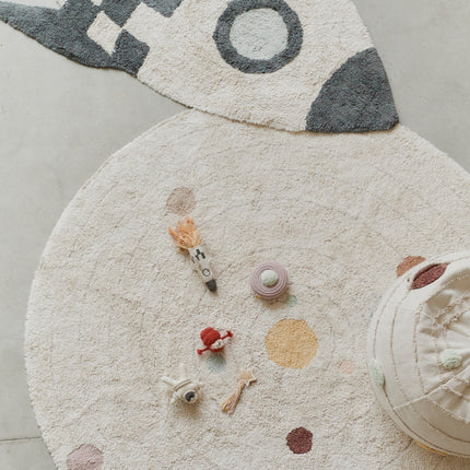 Solar System Washable Play Rug